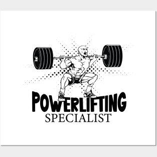 Powerlifting Specialist Posters and Art